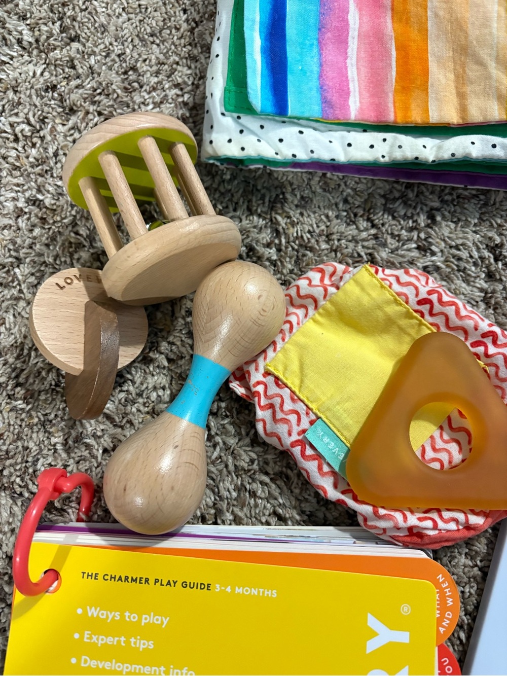 Lovevery The Charmer Toy Set - 3-4month kit - Picture 5 of 9